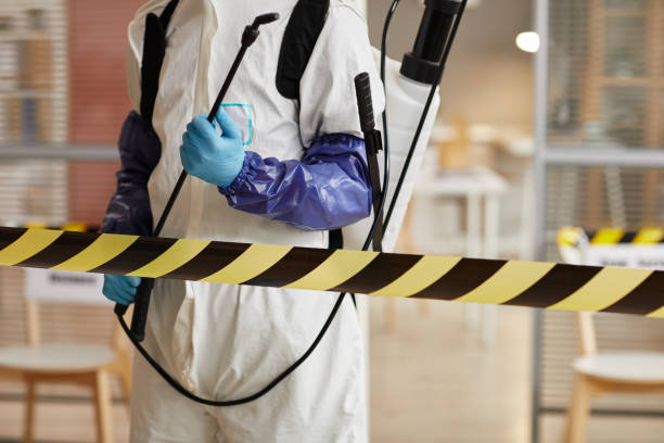 Professional Trauma Scene Cleanup technician working in Williamsburg, IA